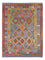 Alfombra Kelim - Splash - 204 x 148 cm - multicolor