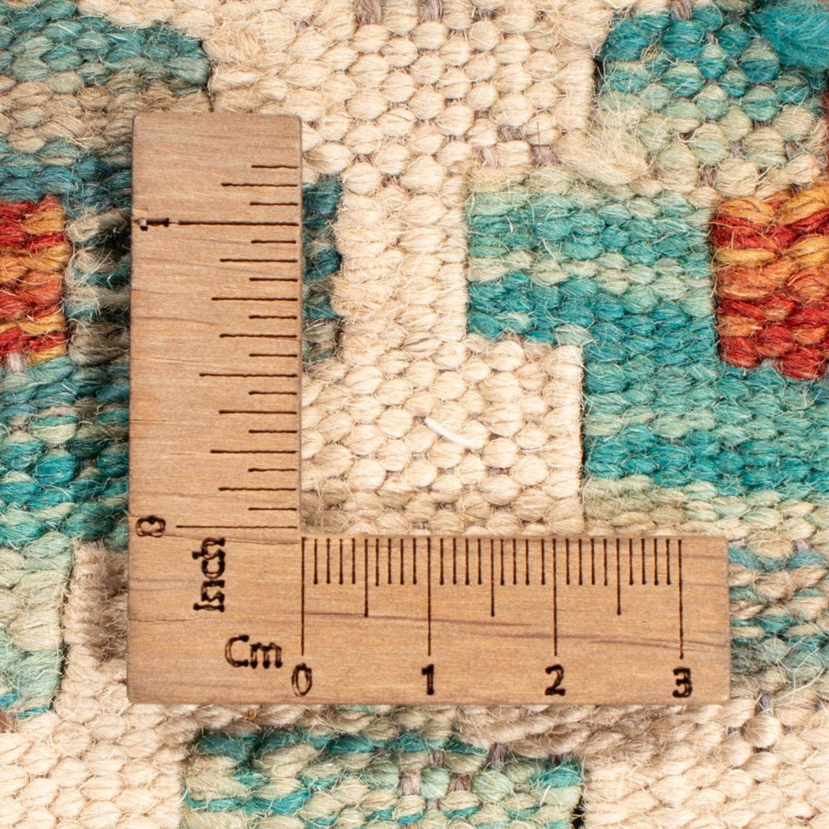 Alfombra Kelim - Splash - 198 x 150 cm - multicolor