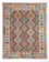 Alfombra Kelim - Splash - 197 x 156 cm - multicolor