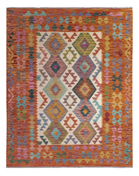 Alfombra Kelim - Splash - 198 x 149 cm - multicolor
