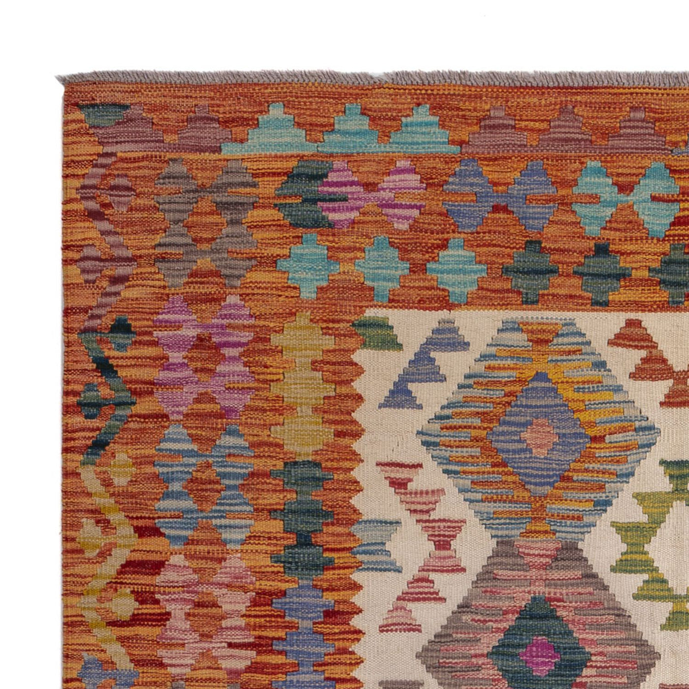Kilim Maimana Alfombra 198x149cm - Alfombra de lana