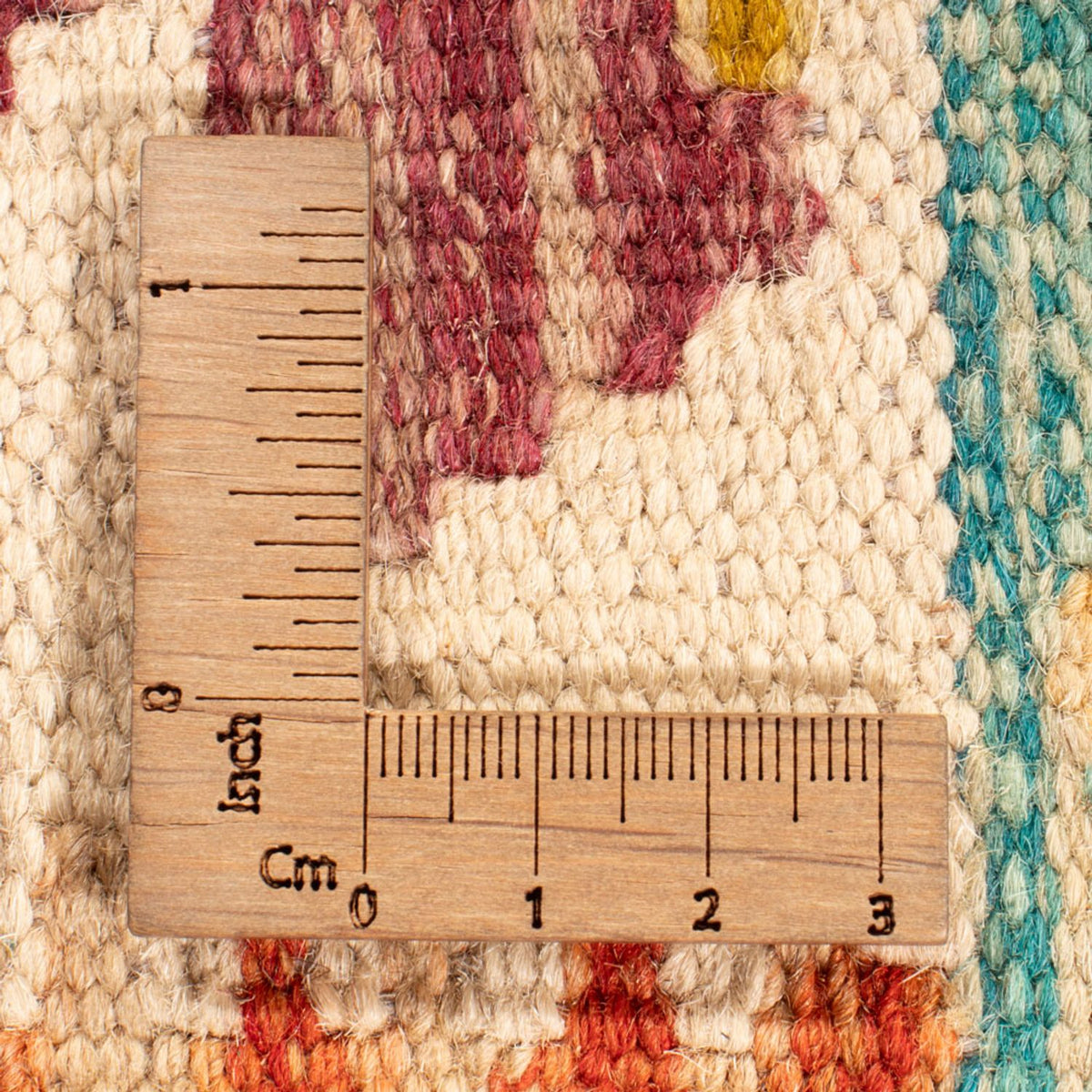 Alfombra de pasillo Alfombra Kelim - Splash - 301 x 79 cm - multicolor