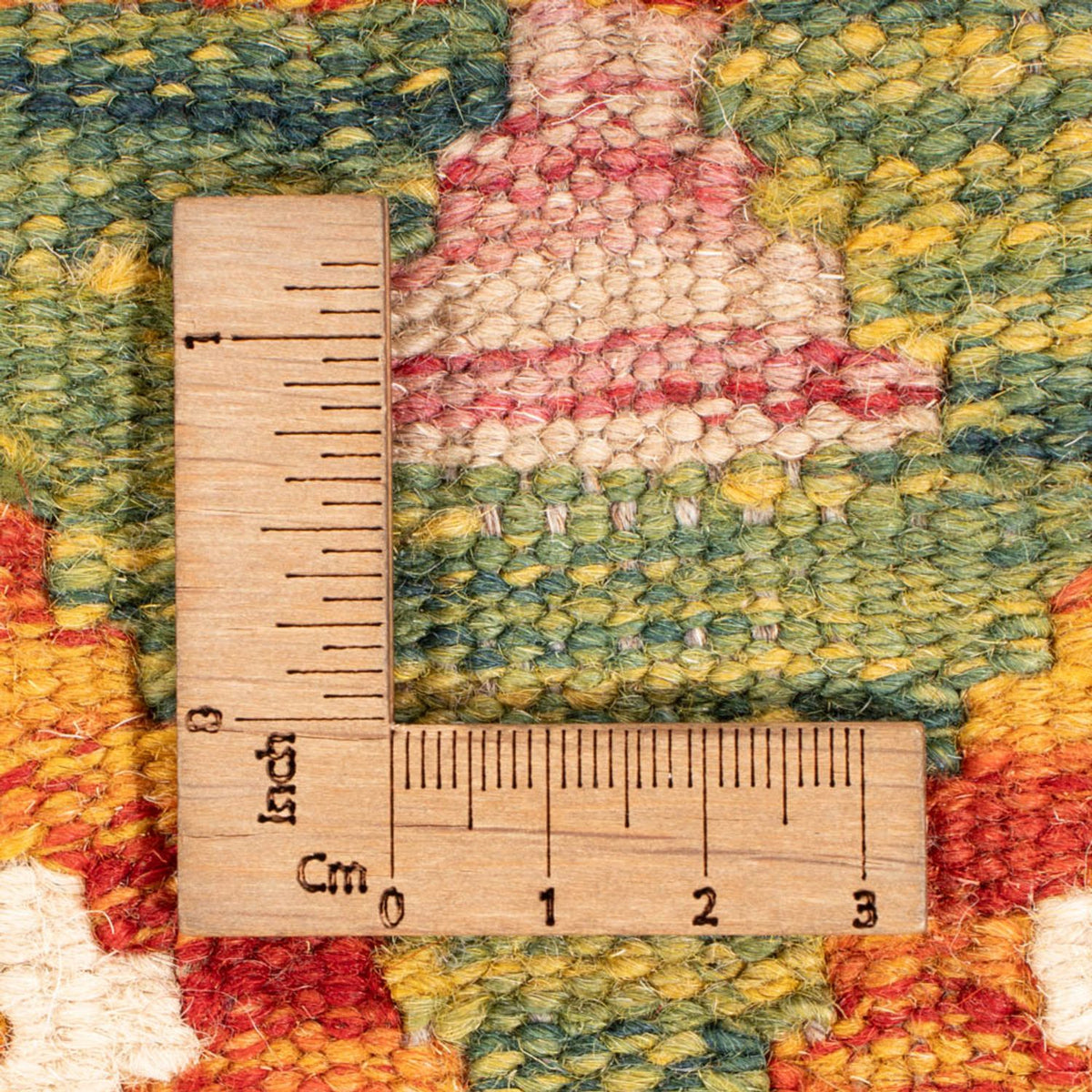 Alfombra de pasillo Alfombra Kelim - Splash - 301 x 81 cm - multicolor