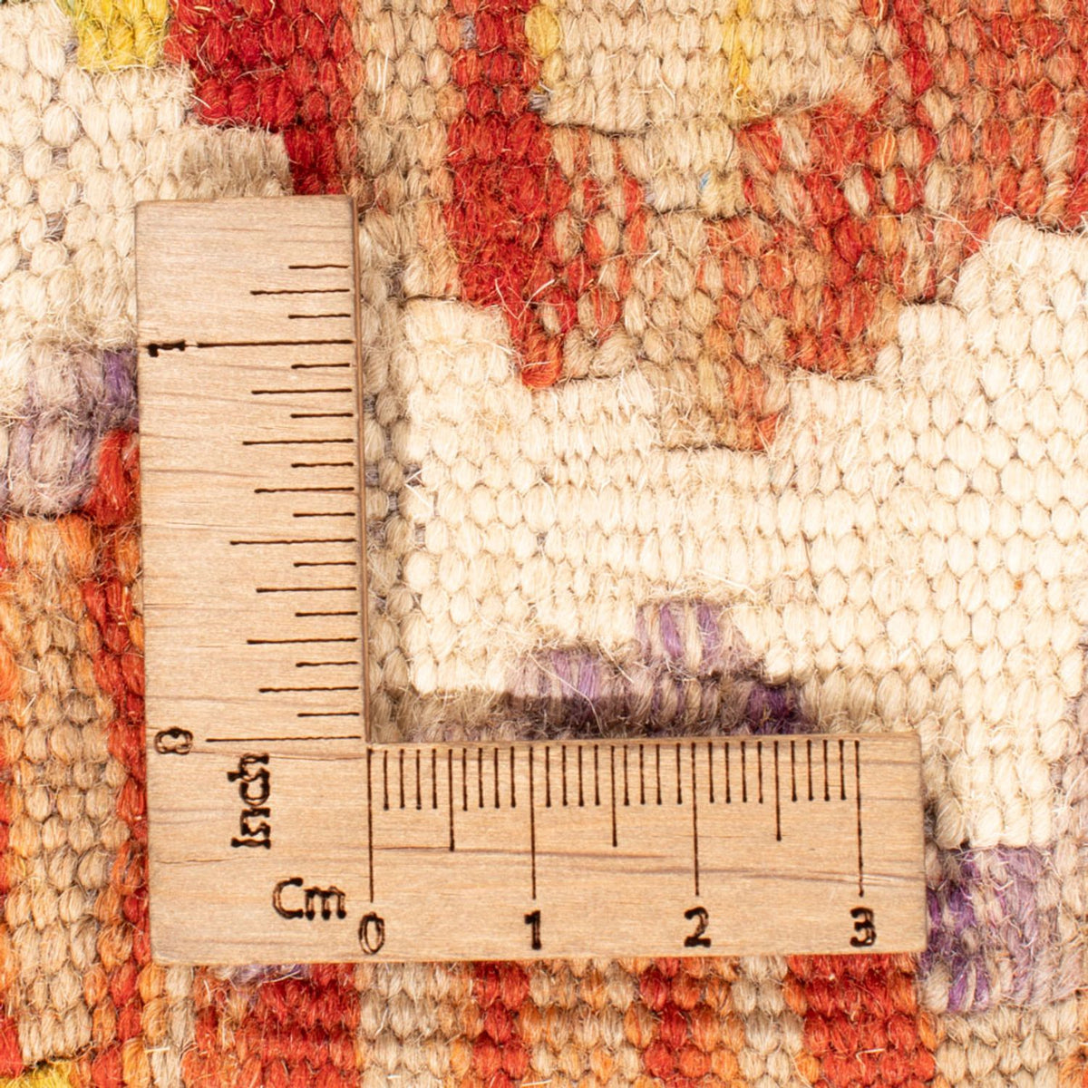 Alfombra de pasillo Alfombra Kelim - Splash - 295 x 85 cm - multicolor