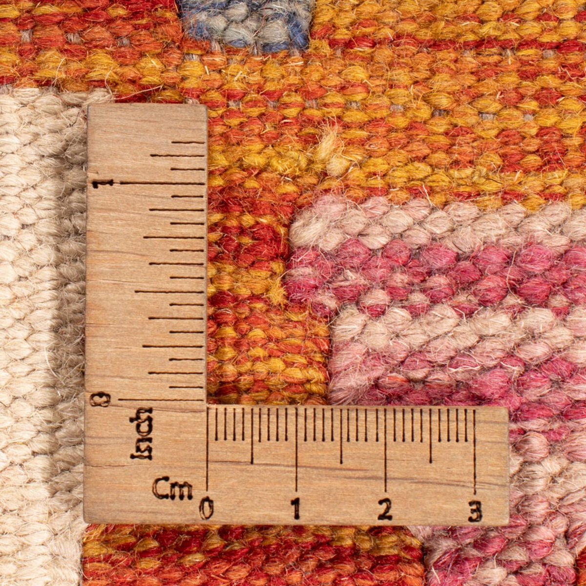 Alfombra Kelim - Splash - 247 x 195 cm - multicolor