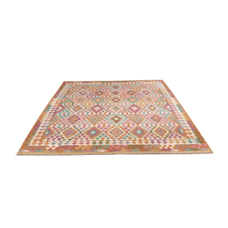 Alfombra Kelim - Splash - 246 x 204 cm - multicolor