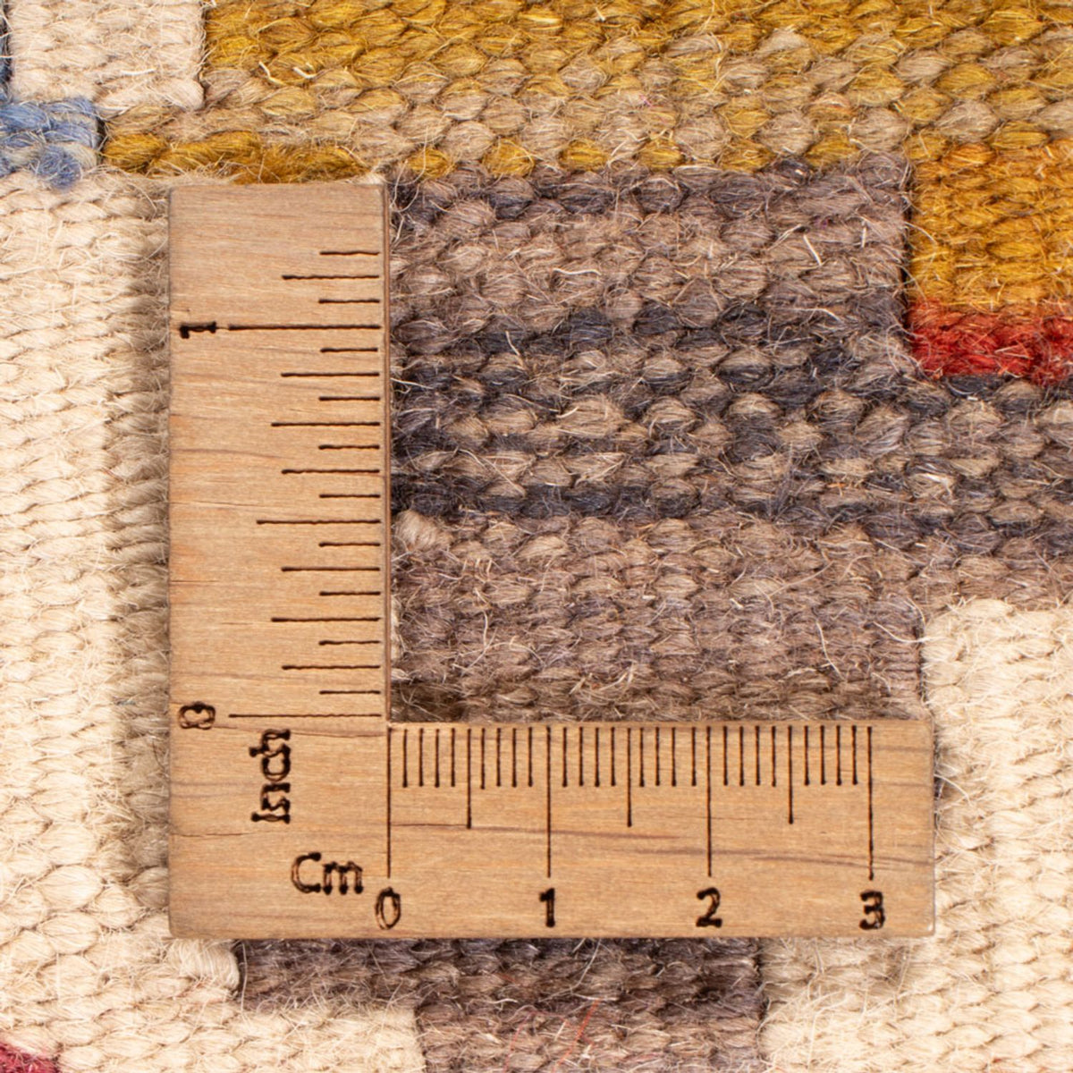 Alfombra Kelim - Splash - 243 x 201 cm - multicolor