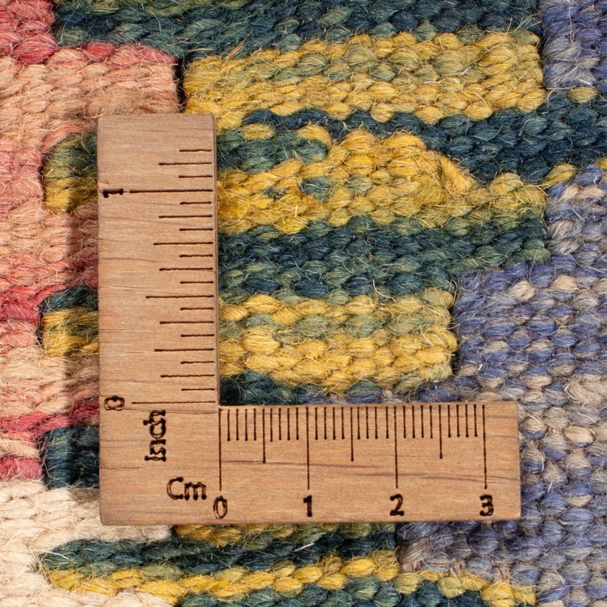 Alfombra Kelim - Splash - 256 x 198 cm - multicolor