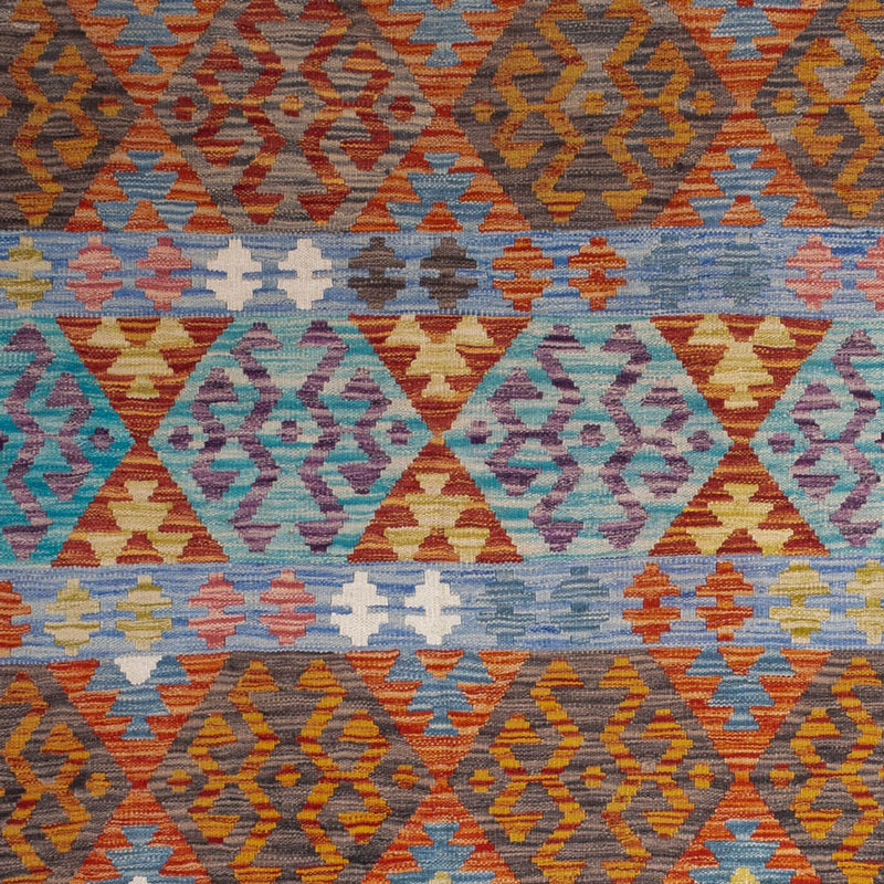 Alfombra Kelim - Splash - 244 x 205 cm - multicolor