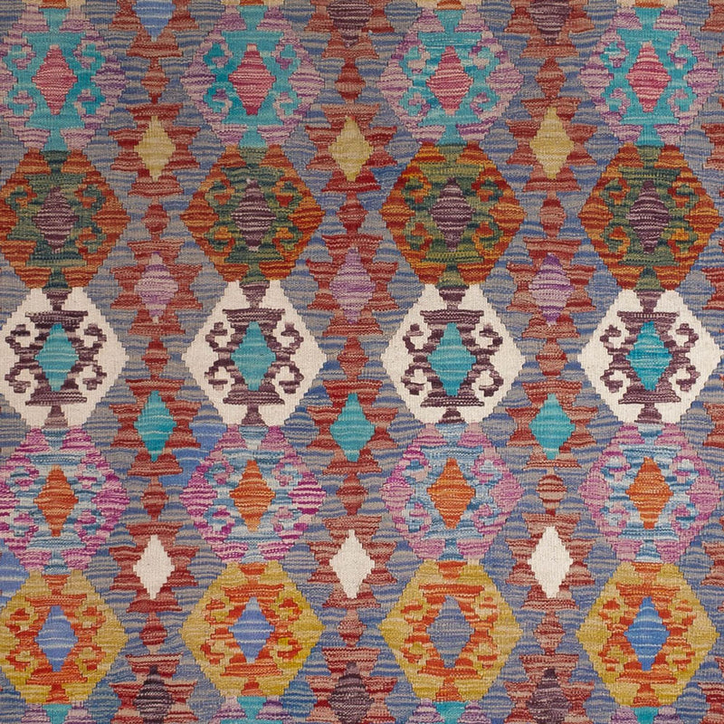 Alfombra Kelim - Splash - 301 x 201 cm - multicolor