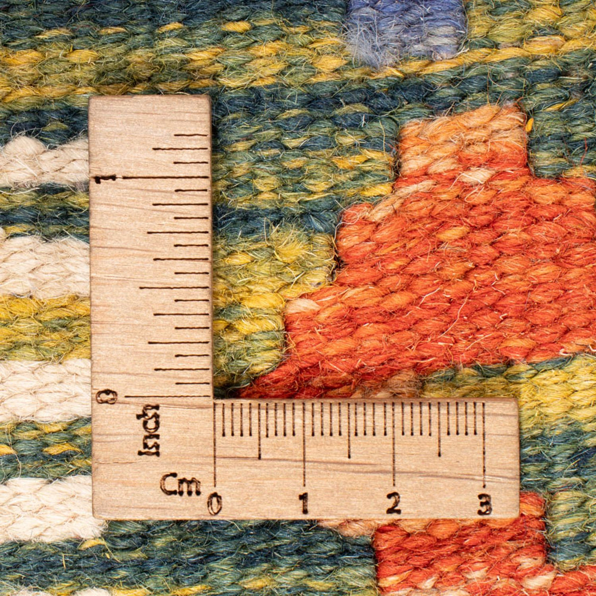 Alfombra Kelim - Splash - 305 x 196 cm - multicolor