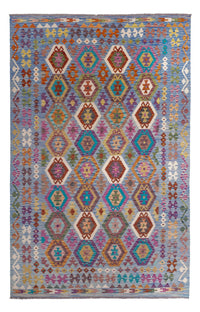 Alfombra Kelim - Splash - 300 x 203 cm - multicolor