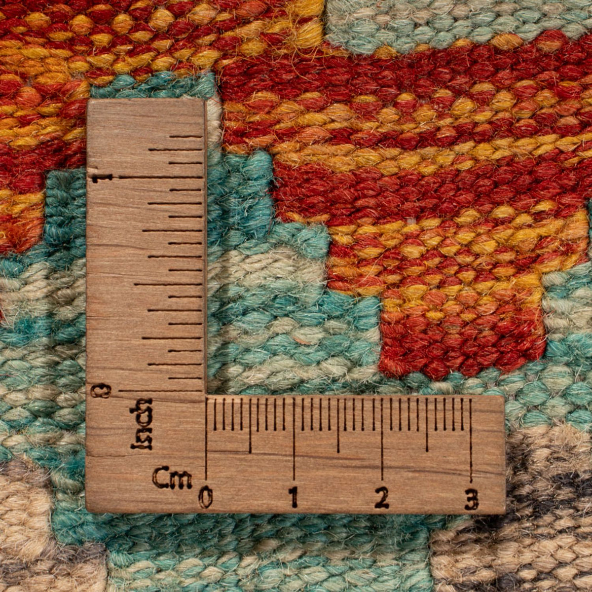 Alfombra Kelim - Splash - 297 x 204 cm - multicolor