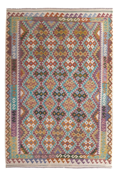 Kilim Maimana Alfombra 195x285cm - Alfombra de lana
