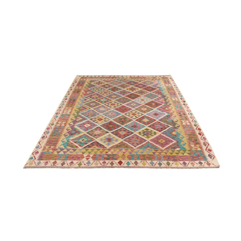Alfombra Kelim - Splash - 285 x 206 cm - multicolor