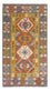 Alfombra de pasillo Alfombra Kelim - Splash - 192 x 101 cm - multicolor