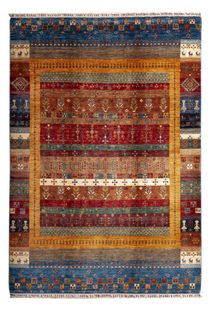 Alfombra Gabbeh - Loribaft Persa - 250 x 173 cm - multicolor