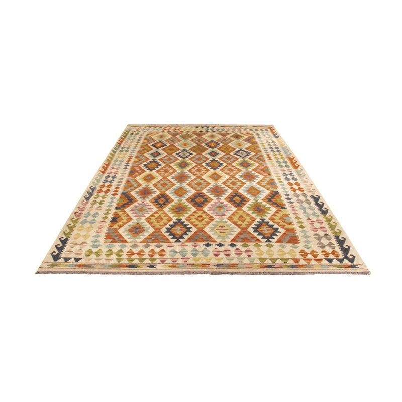 Alfombra Kelim - Splash - 298 x 210 cm - multicolor