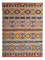 Alfombra Kelim - Splash - 198 x 152 cm - multicolor