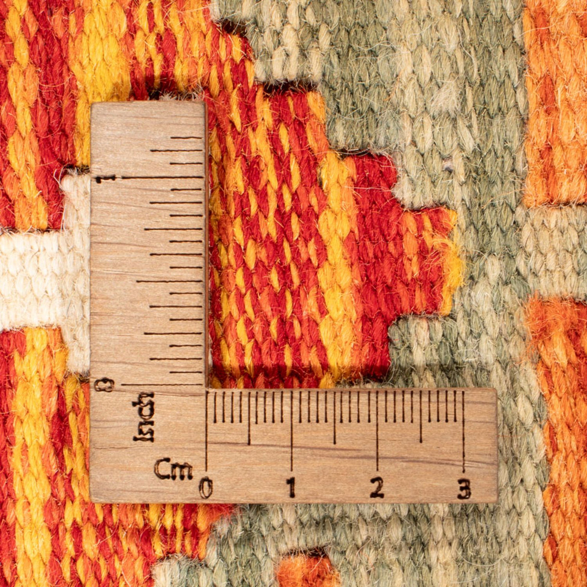 Alfombra de pasillo Alfombra Kelim - Splash - 234 x 80 cm - multicolor