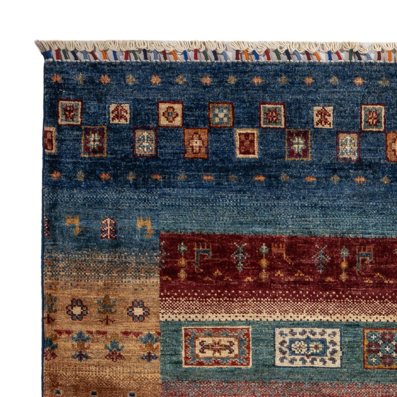 Alfombra Gabbeh - Loribaft Persa - 183 x 131 cm - multicolor