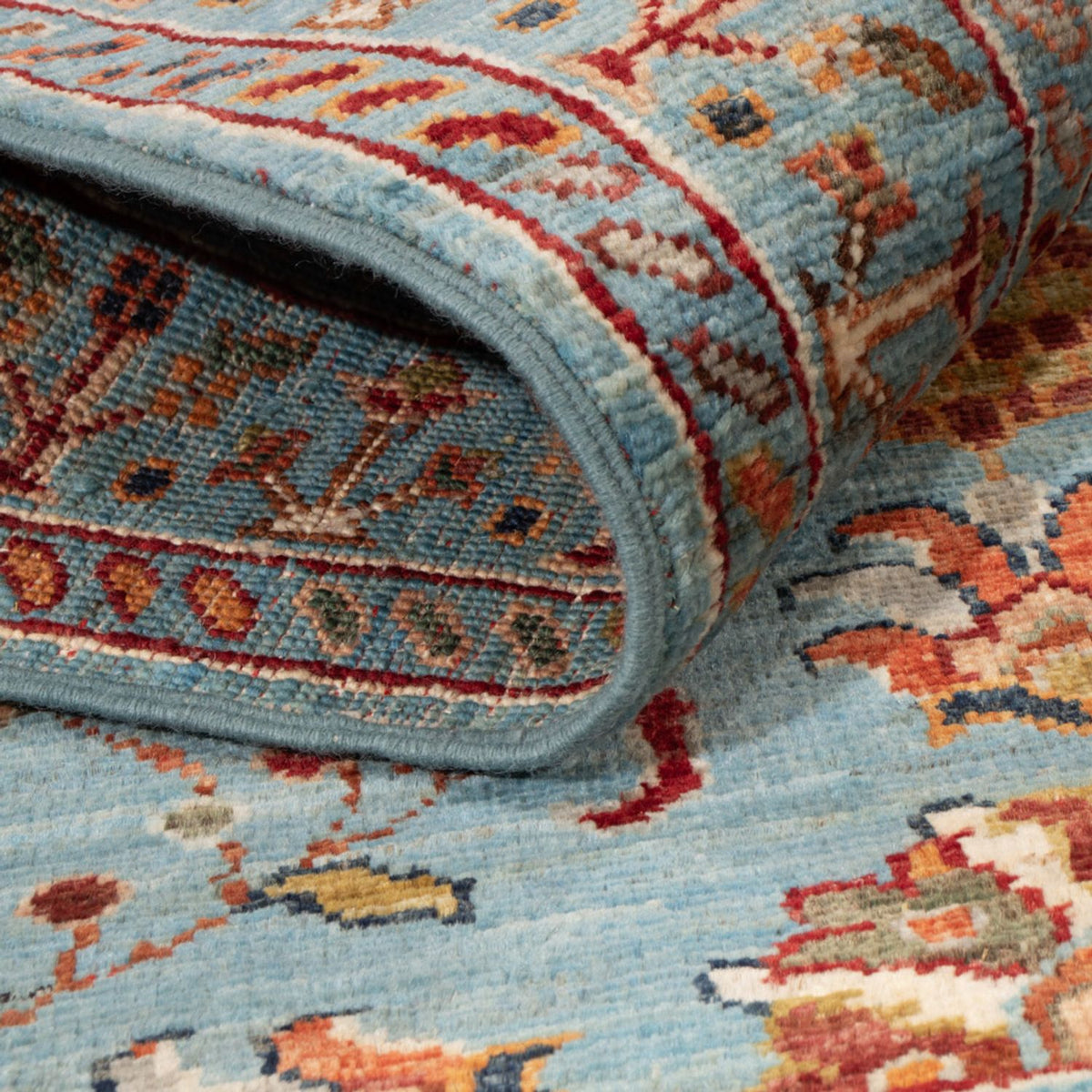 Alfombra Ziegler - Ariana - 120 x 86 cm - azul