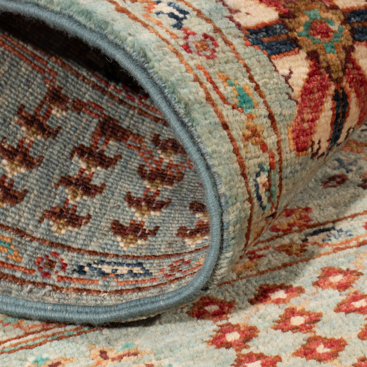 Alfombra Ziegler - Ariana - 120 x 86 cm - azul claro