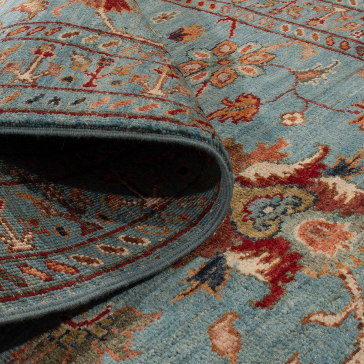 Alfombra de pasillo Alfombra Ziegler - Ariana - 235 x 85 cm - azul