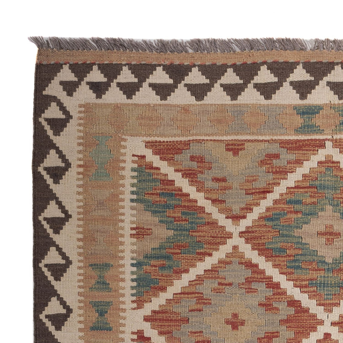 Alfombra Kelim - Splash - 179 x 124 cm - multicolor