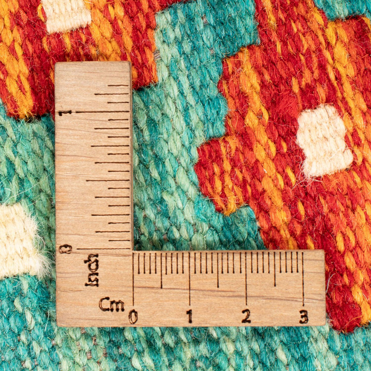 Alfombra Kelim - Splash - 131 x 92 cm - multicolor