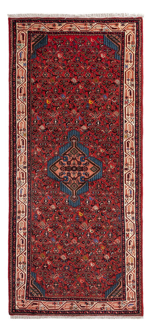 Alfombra de pasillo Alfombra persa - Clásica - 185 x 79 cm - rojo oscuro