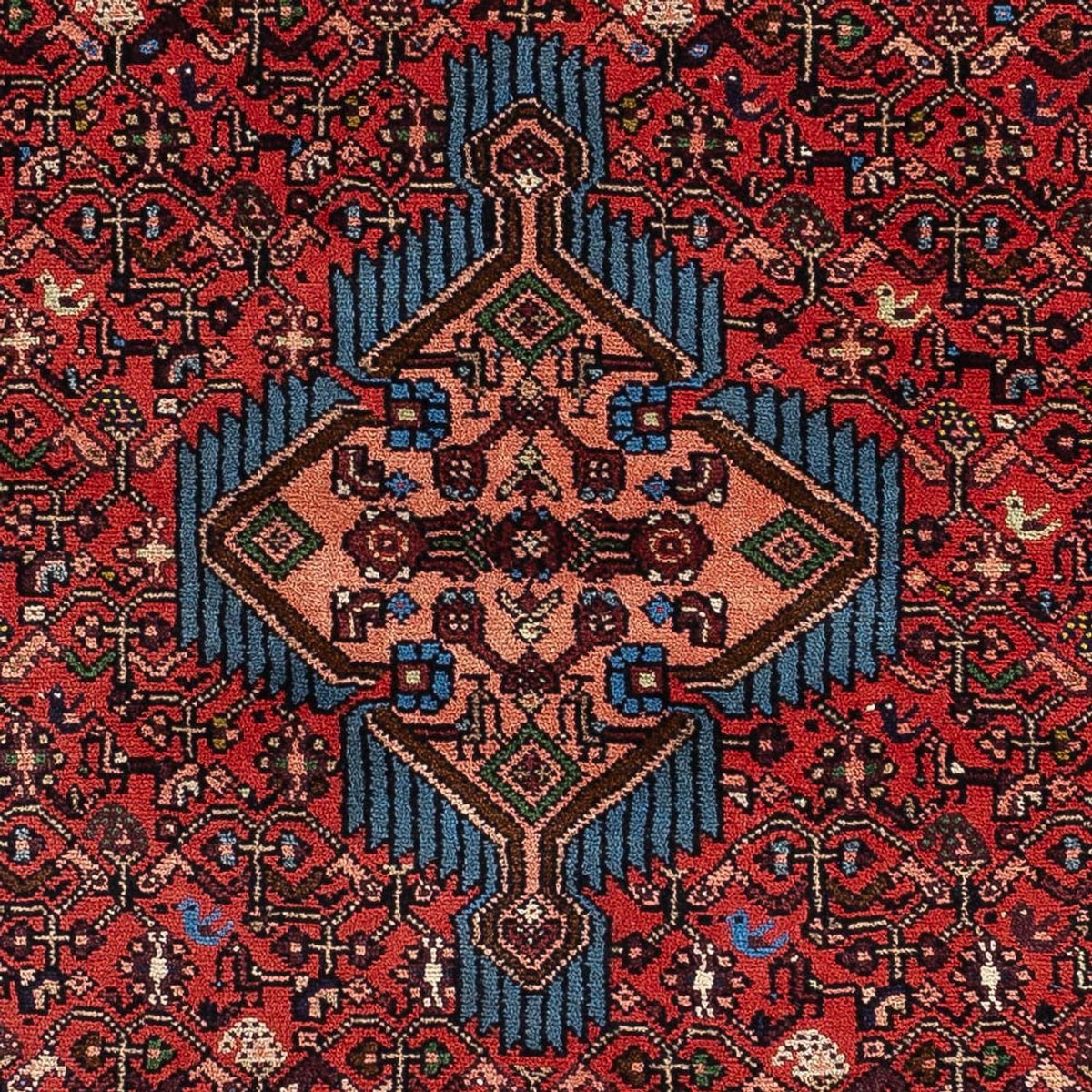 Alfombra de pasillo Alfombra persa - Clásica - 185 x 79 cm - rojo oscuro