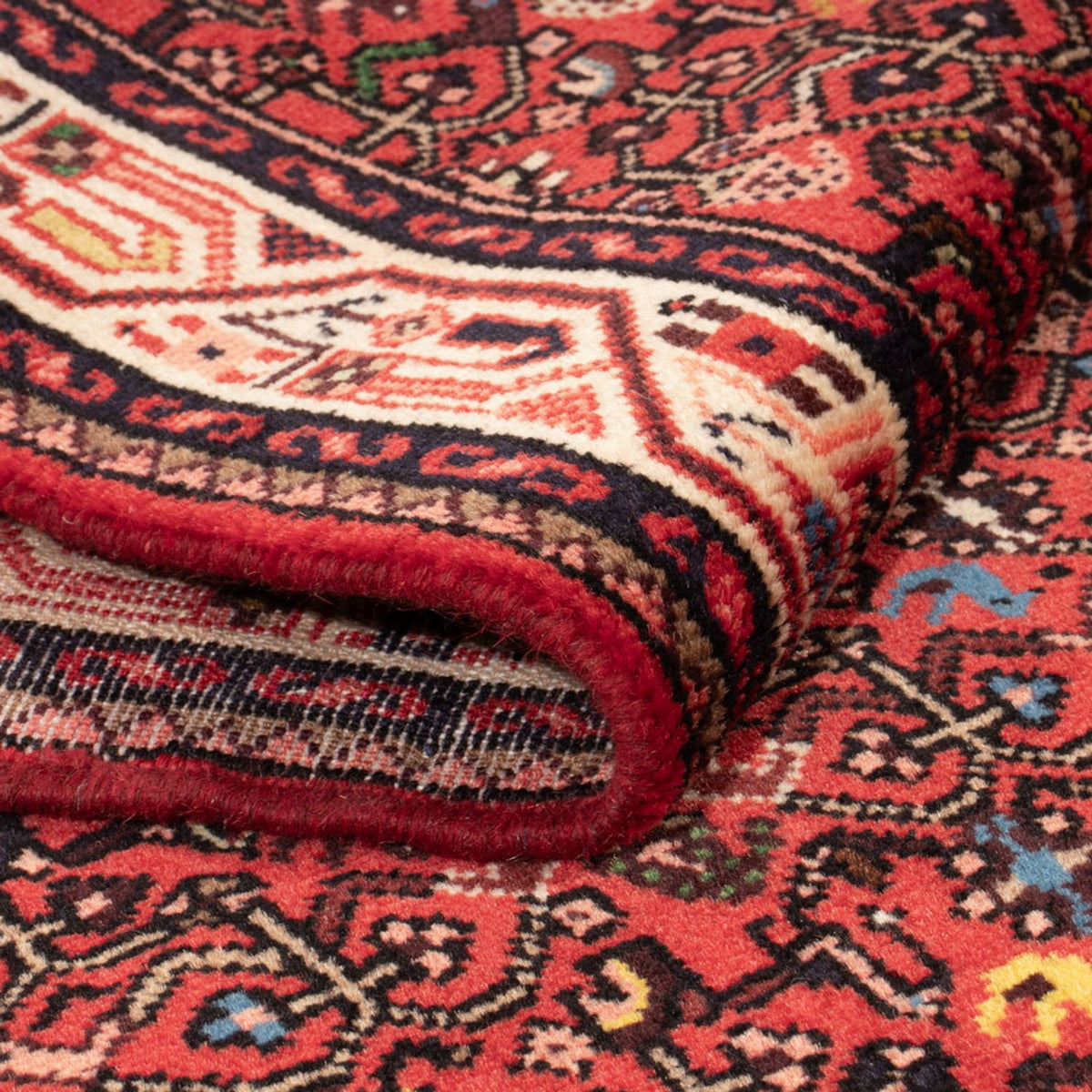 Alfombra de pasillo Alfombra persa - Clásica - 185 x 79 cm - rojo oscuro