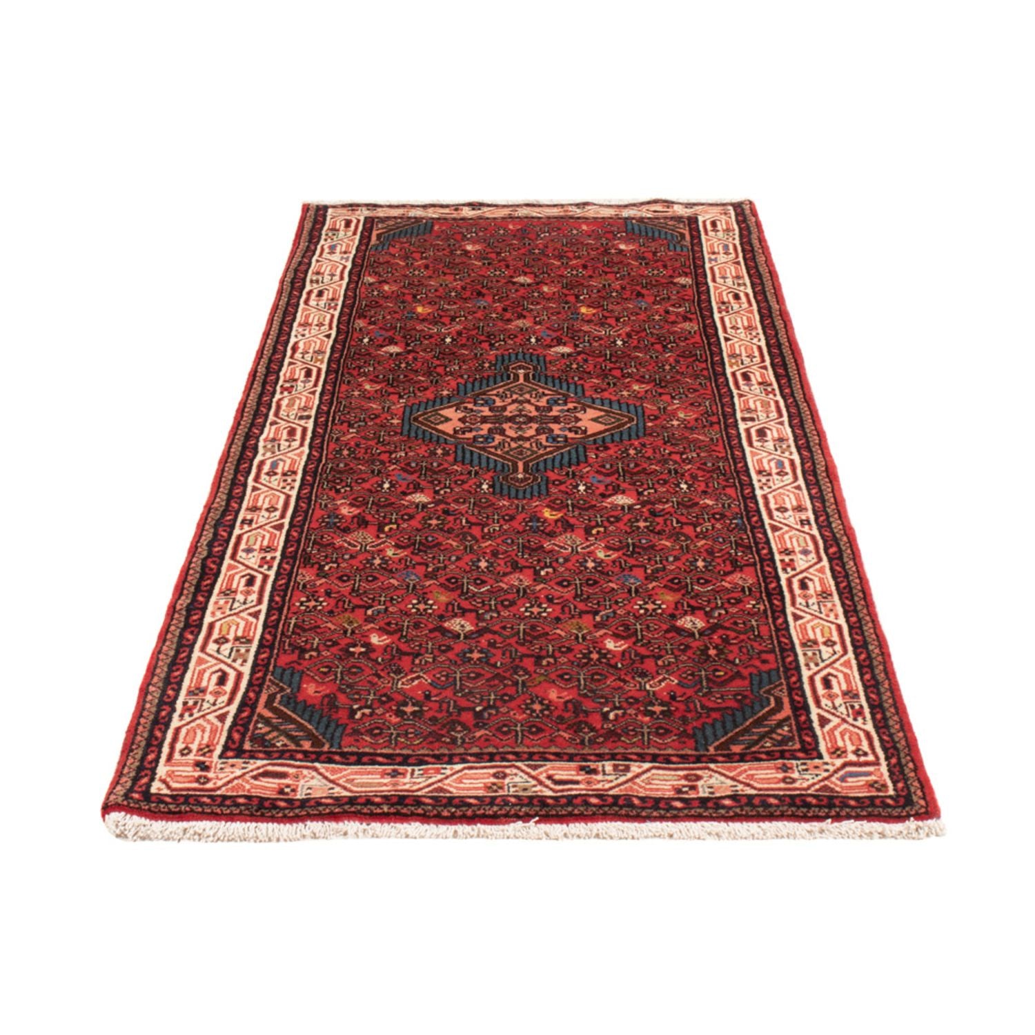 Alfombra de pasillo Alfombra persa - Clásica - 185 x 79 cm - rojo oscuro