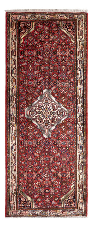 Alfombra de pasillo Alfombra persa - Clásica - 195 x 78 cm - rojo oscuro