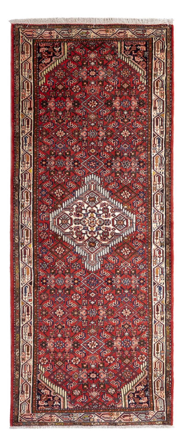Alfombra de pasillo Alfombra persa - Clásica - 195 x 78 cm - rojo oscuro