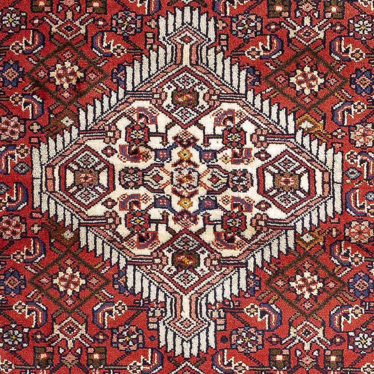 Alfombra de pasillo Alfombra persa - Clásica - 195 x 78 cm - rojo oscuro