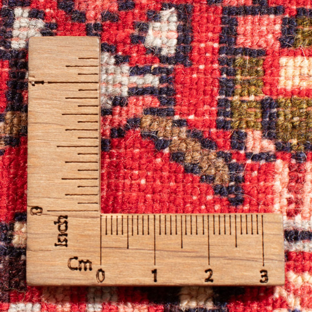 Alfombra de pasillo Alfombra persa - Clásica - 195 x 78 cm - rojo oscuro