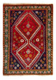 Qashqai Alfombra 128x94cm - Alfombra persa