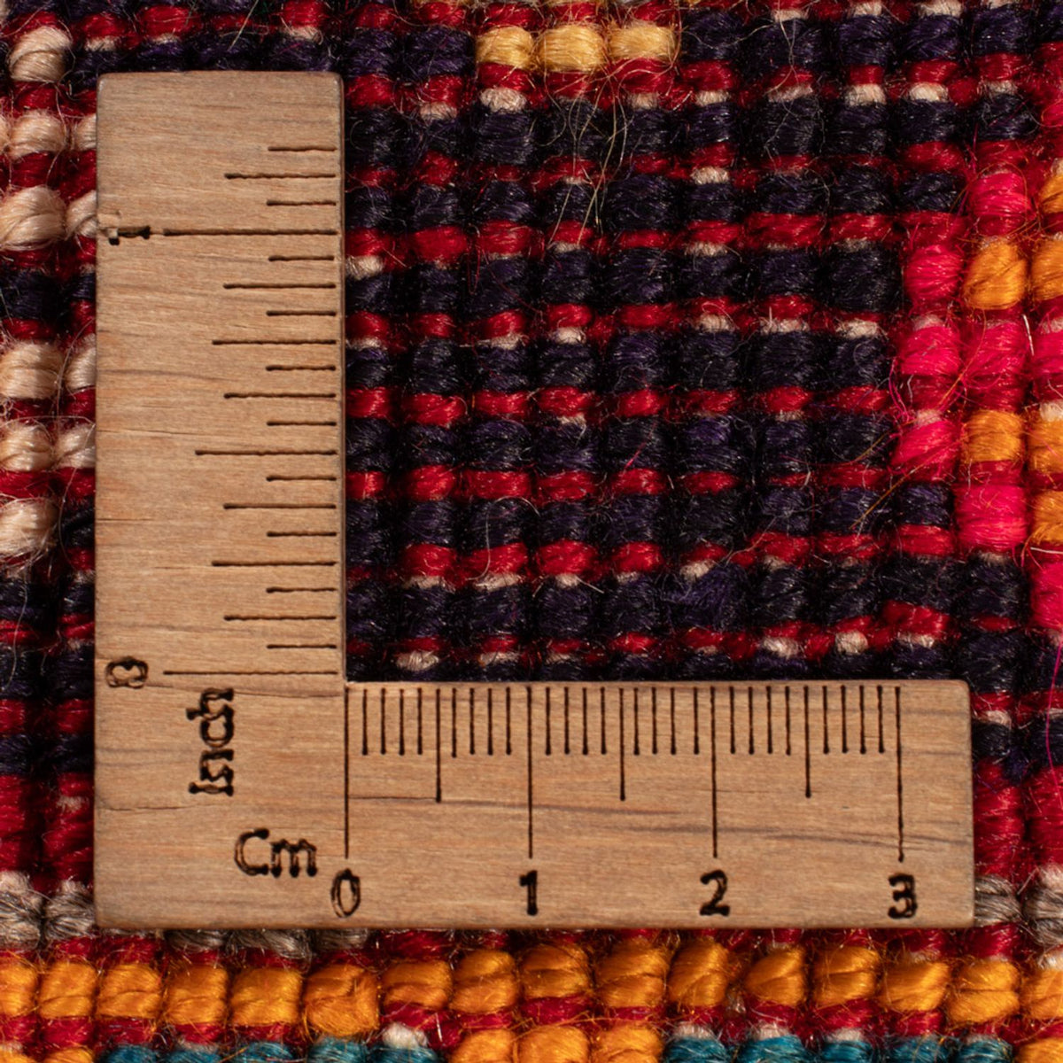 Alfombra persa - Nómada - 128 x 94 cm - rojo