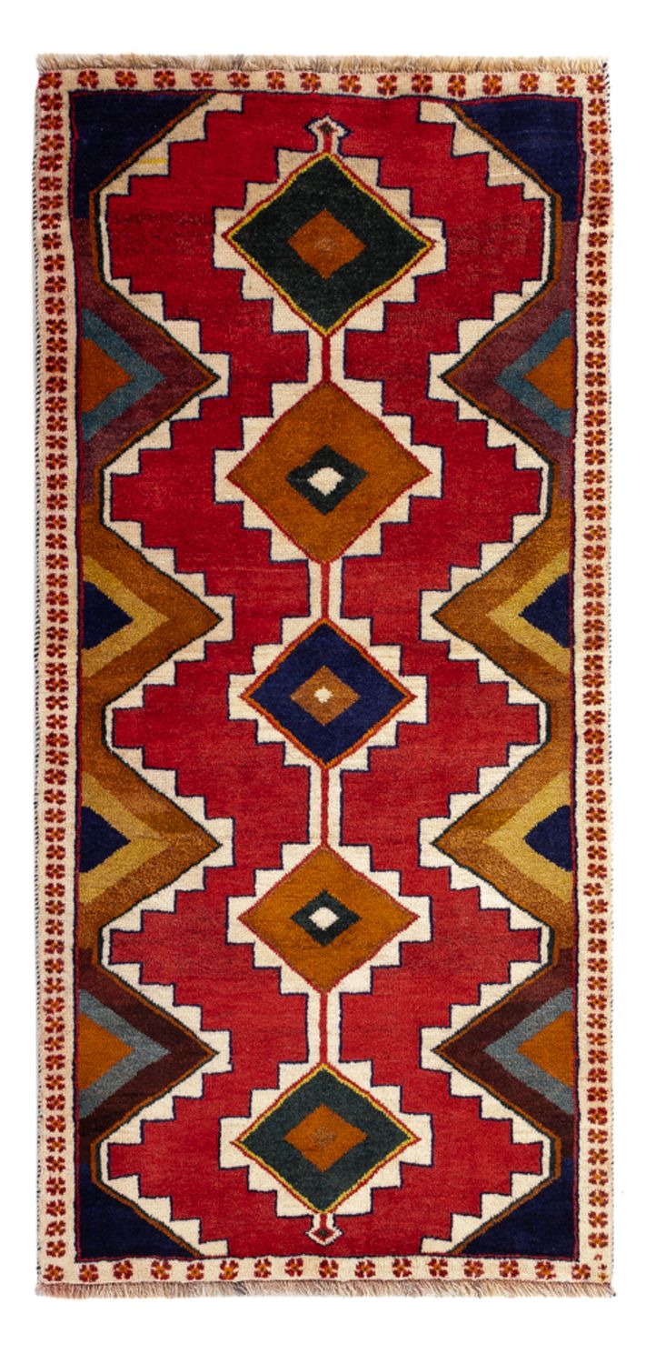 Alfombra persa - Nómada - 172 x 84 cm - rojo