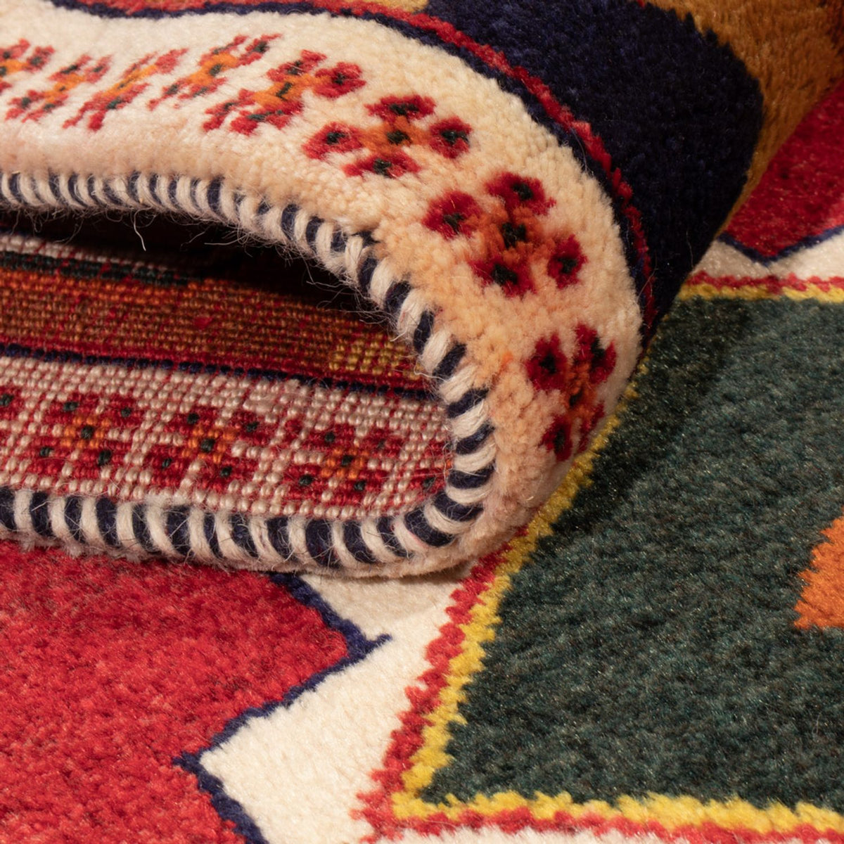 Alfombra persa - Nómada - 172 x 84 cm - rojo