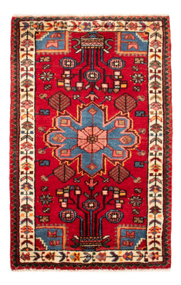 Alfombra persa - Nómada - 88 x 54 cm - rojo