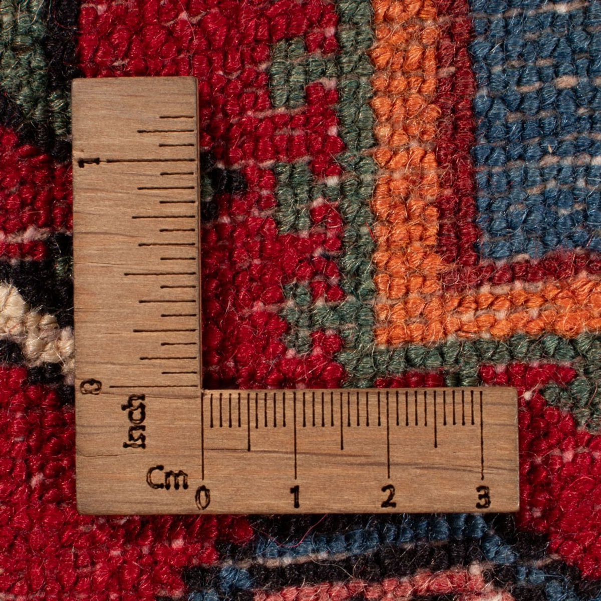 Alfombra persa - Nómada - 88 x 54 cm - rojo