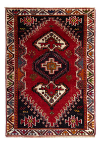 Alfombra persa - Nómada - 119 x 81 cm - rojo oscuro