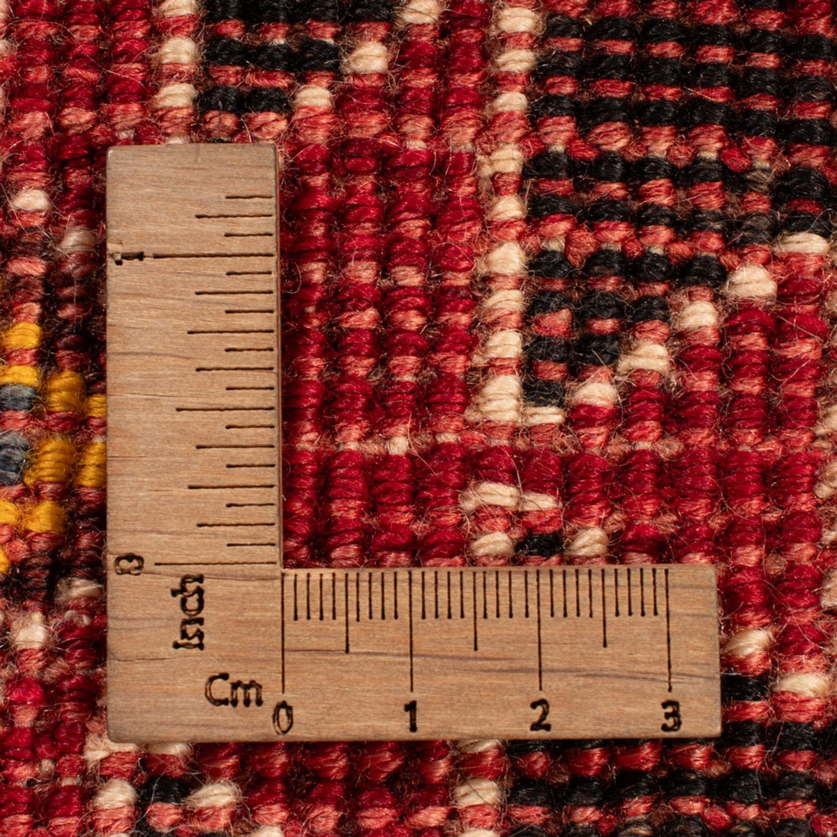 Alfombra persa - Nómada - 119 x 81 cm - rojo oscuro