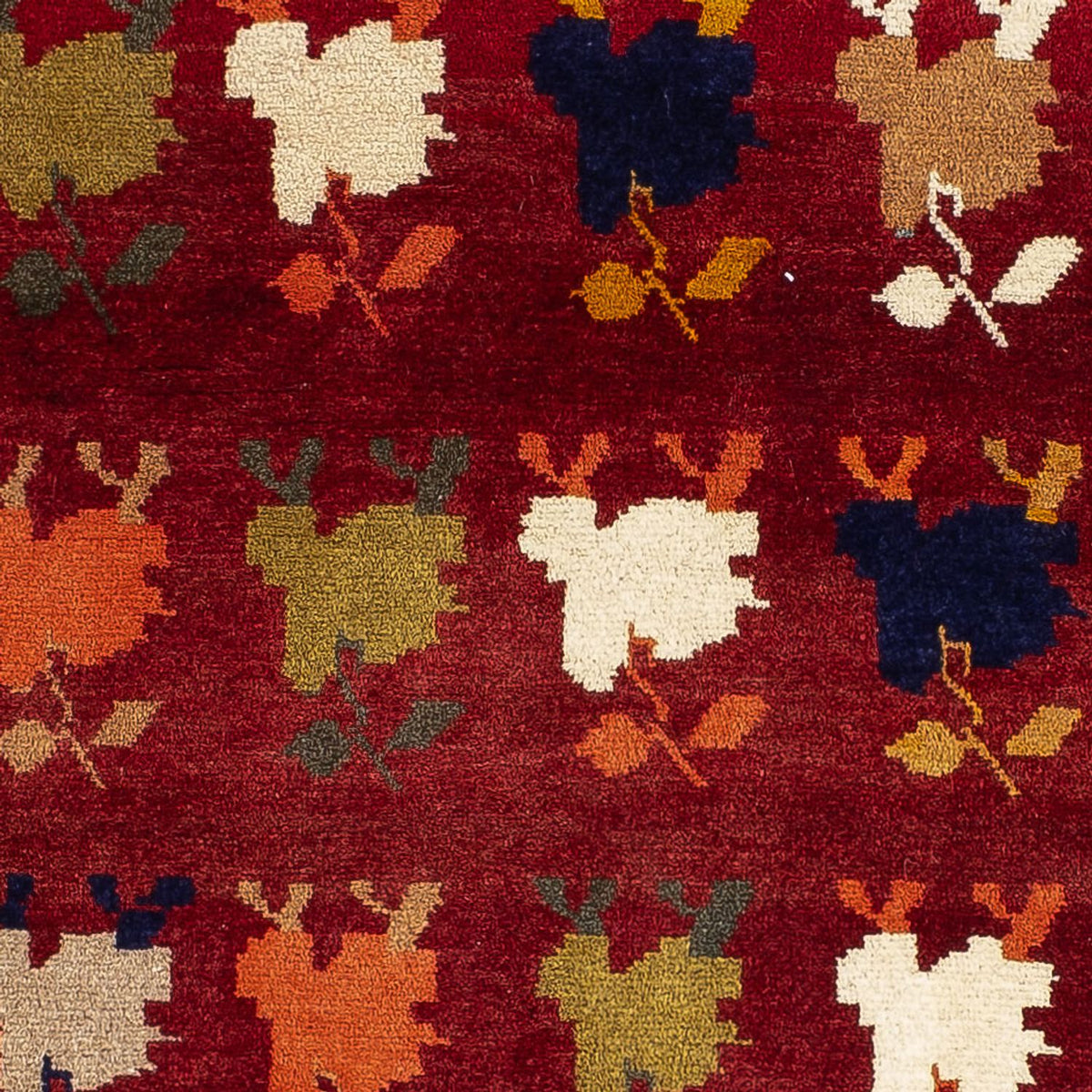 Alfombra de pasillo Alfombra persa - Nómada - 190 x 83 cm - rojo oscuro