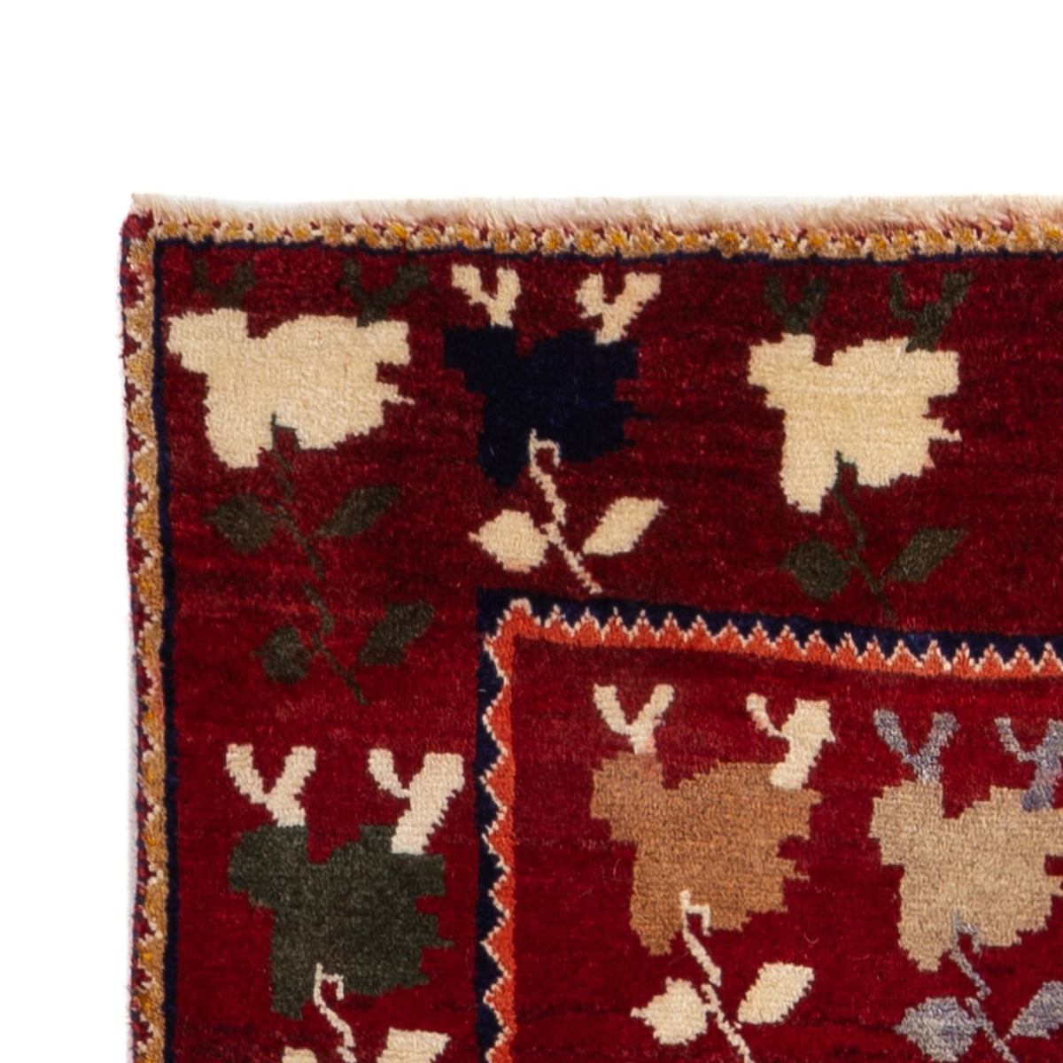 Alfombra de pasillo Alfombra persa - Nómada - 190 x 83 cm - rojo oscuro