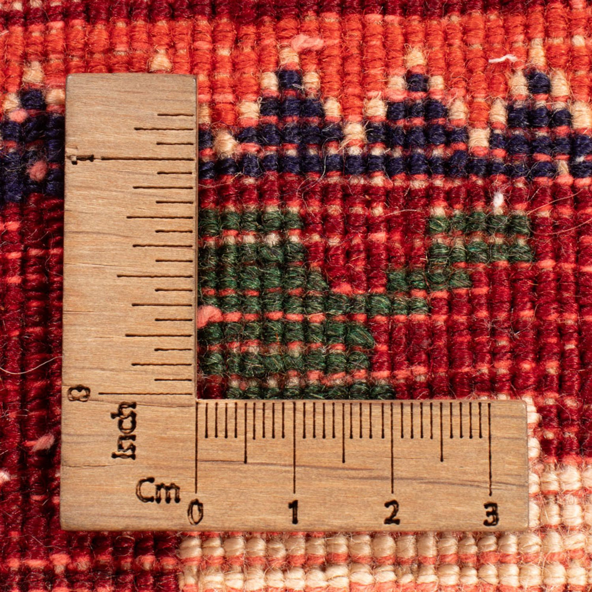 Alfombra de pasillo Alfombra persa - Nómada - 190 x 83 cm - rojo oscuro