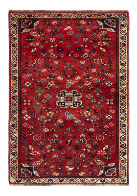 Alfombra persa - Nómada - 109 x 73 cm - rojo oscuro